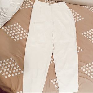 H&M White Trousers